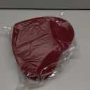 GnFlus Red Wine Gift Boxes with Lids for Presents 4 Pack Heart Shaped Velvet Nesting Burgundy Gifts Box for Arrangements Flowers Wedding Valentines Christmas Birthdays Bridesmaid Anniversary Party