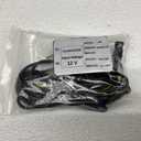 Front Grill Mesh Grille Replacement Compatible for Ford F 150 2018 2019 2020 with DRL & Turn Signal Lights and 3 Amber LED Lights(Matte Black)