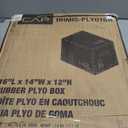 CAP 3-in-1 Plyometric Jump Box, Non-Slip, 16 x 14 x 12 in