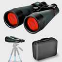 ESSLNB Astronomy Binoculars - 20x80 for Adults, Outdoor Waterproof Binoculars for Bird Watching, Travel and Stargazing with Tripod Adapter and Carrying Bag (Green)