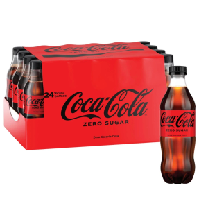 Coke, Zero Sugar 16.9 oz (24 Pack) Best By 02/09/2026