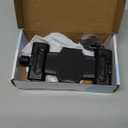 KDD iPad and Phone Tripod Mount Adapter with Ball Head, iPad Holder for Tripod, 360 Rotatable Tablet Clamp Mount fits iPad Pro 12.9, Air Mini 3 4, Galaxy Tab, Surface Pro, Selfie Stick(5.3-10.6") (Black)