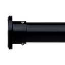 Room/Dividers/Now Tension Curtain Rod, Adjustable Heavy-Duty Tension Rod No Drilling Required, 28-50 Inch, Black Curtain Tension Rod with Strong Hold and Easy Setup for Windows, Closets and Spaces