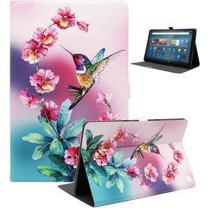 Fire Max 11 Tablet Case (Compatible with 13th Generation 2023 Release), Slim Fit Lightweight Leather Smart Tablet Case for Fire 11 Max with Auto Wake/Sleep, Bird