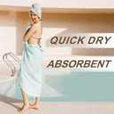 Genovega 4 Packs Turkish Beach Towels Vacation Essentials Quick Dry Sand Free Soft Absorbent Extra XL Large Big Blanket Adult Oversized Bath Pool Swim Towel Set Bulk Multipack Thin Sandless Fast (72 x 36 inch, 4 Pack Aqua Yellow Beige Dark Gray)