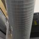 16 Gauge Galvanized Hardware Cloth 48in x 100ft Silver 1 inch Welded Garden Fence Roll for Gardens, Chicken Coops & Poultry Animal Netting Cage