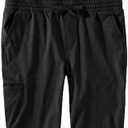 Carhartt Women's Force Relaxed Fit Ripstop Bib Overall (Medium Tall, Black)