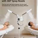 Artist hand Professional Facial Steamer with 5X LED Magnifying Lamp 4 In 1