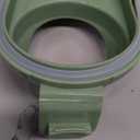 Dog Food Container, 3-5 Lb Dog Food Storage Containers with Airtight,Thicken the Lid, Large Pour Spout Cat Food Container with Measuring Cups,Portable Travel PetFood Storage Container (White)