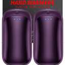 Lerat Hand Warmers Rechargeable, 2 Pack Electric Hand Warmer, Reusable Portable Pocket Heater USB Handwarmers, Gifts for Men, Women, Indoor, Outdoor, Hiking, Skiing, Camping, Hunting Accessories