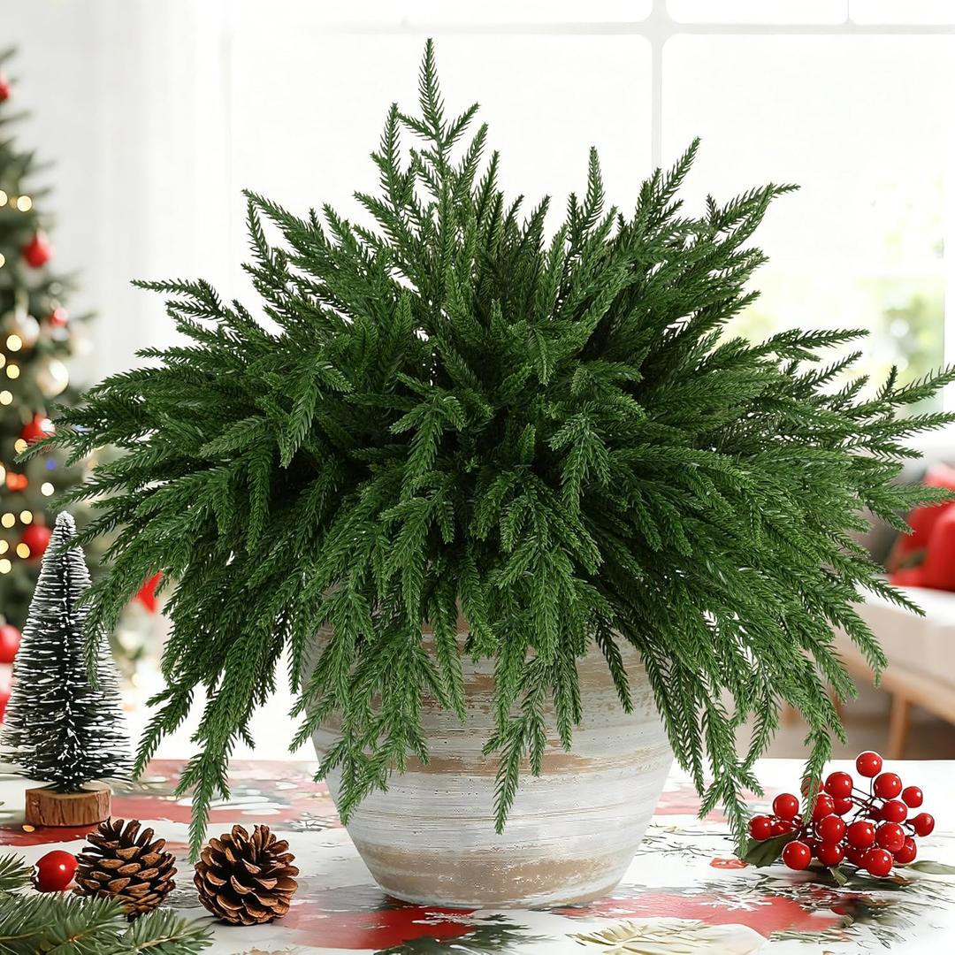 CHRISTMAS TREE BRANCHES RUBBER DECOR