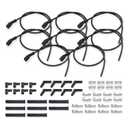 Universal Spark Plug Wires for LS Coil Relocations Compatible for LS1 LM7 LR4 LQ4 LS6 L59 LQ9 LM4 L33 LS2 L76 LY6 LC9 LH8 LMG LS3 LZ1 L99 L96
