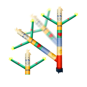 8 ft Inflatable Air Wacky Waving Tube Dancer with Blower for Valentines Days Decorations Blow Up Inflate Luky Heart for Daily Use Party Holiday Birthday & Christmas Yard Decor Oranments