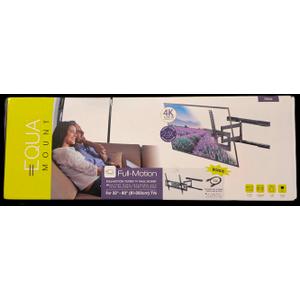 Equa Mount Full-Motion Tilting TV Wall Mount for 32”-80” TVs – Brand 