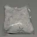 Christmas Tree Skirt, 35.4 Inch White Large Xmas Soft Cover Mat Decor with Snowflake Pattern, Reusable Farmhouse Tree Skirt for Holiday Decoration Ornaments Party (90cm) (Silver)