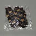 EXPAWLORER Dog Socks to Prevent Licking Paws, 4 Pcs Double Sided Anti Slip Dog Socks with Grippers for Hardwood Floors, Dog Shoes Booties for Large Senior Dogs, British Style, Brown L