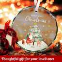 2 x Bear Baby's First Christmas Ornament Gifts for New Parents, 2025 New Baby Ornaments for Christmas Tree, Acrylic