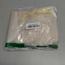 jinchan Boho Valance with Tassels Linen Kitchen Valance Curtain for Windows 18 Inch Beige Farmhouse Rustic Small Window Treatment for Living Room Laundry RV Light Filtering Back Tab 1 Panel Crude