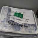 IOHOUZE
Abstract Runner Rug 3x18 Ft Washable Runners for Hallways, Non Slip Kitchen Runner Printed Faux Wool Entryway Runner Indoor, Modern Abstract Floor Carpet for Hall Stair, Navy/Grey