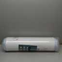 BABELIO Toddler Mattress for Crib Memory Foam 2 Stage Standard Size, with Removable Waterproof Cover Blue and White