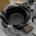 Astercook Non Stick Pots and Pans Set, Healthy Non-Toxic Titanium Induction Kitchen Cookware Sets for Cooking with Frying Pans, PFAS/PTFE/PFOA & PFOS Free, Black, 19 Pcs