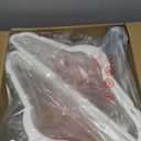 Amazon Basics Slim, Velvet, Non-Slip Sturdy Clothes Hangers, 50-Pack, Ivory/Silver