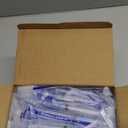 100 Pack 3ml Disposable Syringe with Needle 23Ga 1.0 Inch, Luer Lock Syringes, Individual Sterilized Wrapped