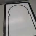 ccdcc 16.5x25 Vinyl Record Display Frame 1 Pack, Black Wooden Album Record Frame with Mats and Tempered Glass Cover for 12 By 12 Inch LP Record Cover