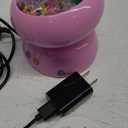 Xmada Electric Bead Spinner - Bead Spinner with 2PC Beading Needles and Seed Beads, Waist Beads Kit, Bead Spinner for Jewelry Making, Electric | Speed Adjustment Beading Tools (Pink)