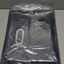 Oterri File Organizer Box with Lid - Portable Hanging File Box for Letter/Legal Files, Office/Decor/Home, 1 Pack, Black Leather