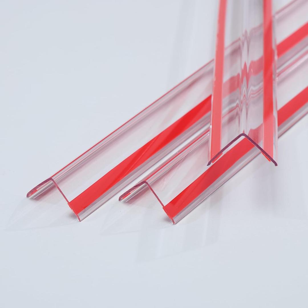 Peel and Stick Wall Corner Protector, Self Adhesive Edge Protector for BabyClear Corner Guard for Sharp Wall, Door, Table, Stair (3Pcs x 35inch x 1.18inch)