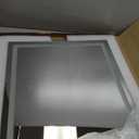 ROLOVE 22x20 Inch Lighted Vanity Mirror, 3-Mode Touch Dimming LED Lighting, Large Makeup Mirror for Dressing Room, Tabletop or Wall-Mounted, White