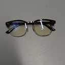 Blue Light Blocking Glasses for Woman/Men Computer Bluelight Glasses Womens/Mens (B-dark Brown)