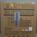 Cumbor 29.7-48" Baby Gate for Stairs, Mom's Choice Awards Winner-Dog Gates for Doorways, Auto Close Safety Pet Gate for Dogs Indoor, Easy Install Pressure Mounted Child Gate with Walk Thru Door, White