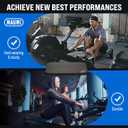 2 x MAUMI Rowing Machine Seat Cushion Seat Pad for Concept 2 Rowing Machine D Waterrower and Any Other Rower - Accessories for Training on Rowerg Row Machine and Water Rower Rowing Machine