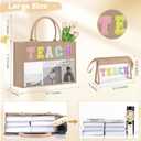 Nurse Sister Teacher Aunt Bag Set with Transparent PVC Window Gifts for Nurse Sister Teacher Aunt Gifts Stuff