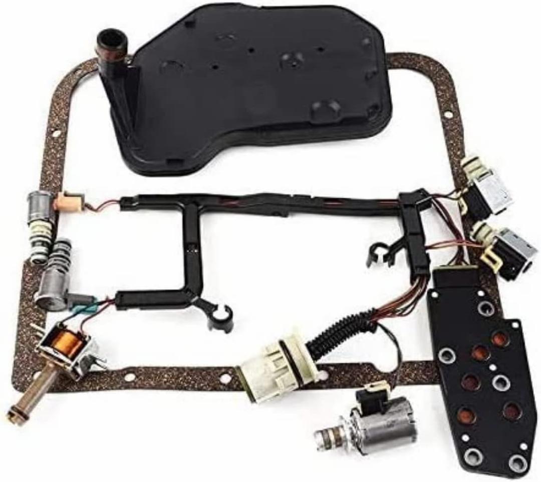 4L60E Transmission Master Solenoid Kit TCC EPC PWM Shift 3-2 Harness for All GM 2003-2005