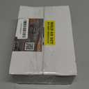 [2 Pack] BESTTEN Keyed Entry Door Knob, Entrance Door Lock, Keyed Different, Standard Ball, Matte Black