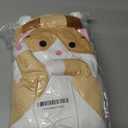 Long Cat Plush Pillow Soft Cat Hugging Pillow Stuffed Animal Pillow Cute Kitty Sleeping Throw Pillow Gift for Kids(70cm/27.55inch,Yellow