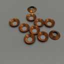 Parker Hannifin 2GF-6-pk10 Flare Gasket, 45 Degree Copper Flare Fitting, 3/8" Tube Size (Pack of 10)