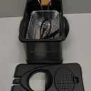 Elite Gourmet EDF2100 Electric Immersion Deep Fryer Removable Basket Adjustable Temperature, Lid with Viewing Window and Odor Free Filter, 2 Quart / 8.2 cup