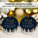 4 x Friend Ornaments 2025 - Friendship Ornament for Christmas Tree Decorations, Meaningful Xmas Gifts for Friends BFF Bestie, Long Distance Friendship Gifts for Soul Sister