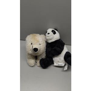 Soft Toys, Panda and Bear for Kids