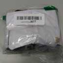 801 Cabinet Drawer Lock with Keys 7/8 inch Outside Cylinder Diameter Keyed Alike 4 Pack Brass Plated