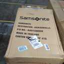 Samsonite Elevation Plus - Large Hardside Luggage - Scratch Resistant Polypropylene Shell, RightHeight™ Adjustable Handle, Integrated AirTag Holder, TSA Lock, WetPak™ Compartment - Chocolate Mauve