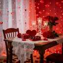240FT Valentine Lights Outdoor, 750 LED Valentine Decoration Lights with 12 Modes & Timer Memory, Dimmable Plug in Waterproof Xmas Light for Yard Trees Wedding Party Holiday Valentine Decor