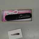 Portable Cordless Hair Straightener Brush Mini Straightening for Travel Negative Ion Hot Comb for Women Lightweight on-The-go USB Rechargeable