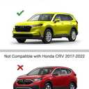 in-Channel Window Rain Guards Fit for 2023 2024 2025 2026 Honda CR-V CRV C-RV Extra Durable Window Deflectors Vent Visors Shades Exterior Car Accessories- 4 pcs