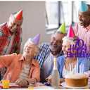 2 x Glittery 70th Happy Birthday Cake Topper with Star,Personalised 70 Birthday Cake Toppers Party Decorations Party Supplies for Men Women Purple Silver
