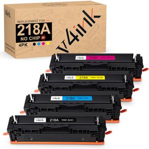 v4ink 069H 069 Toner Cartridges High Capacity Compatible Replacement for Canon 069H 069 Works for Canon Color imageCLASS MF750C LBP670C Series MF753Cdw MF754Cdw MF751Cdw LBP674Cdw Printer 4-Pack
